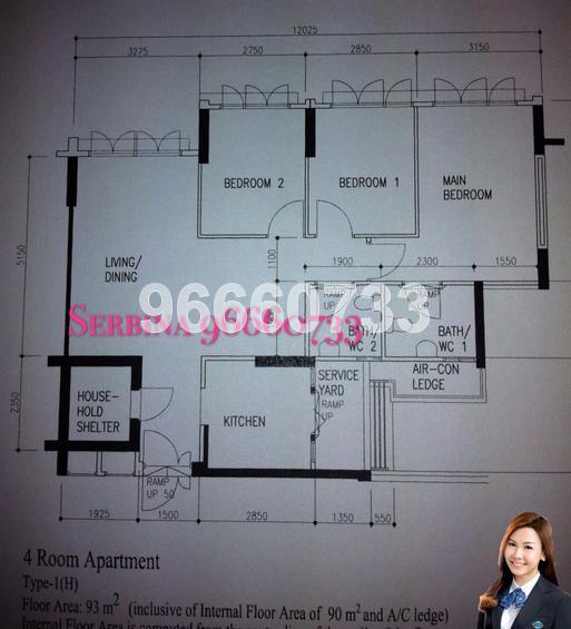 Blk 458 Yishun Avenue 11 (Yishun), HDB 4 Rooms #150129252